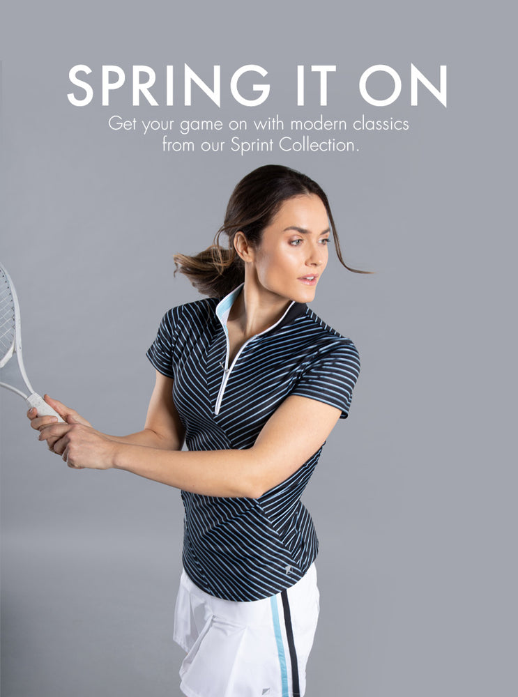 Sun Protection Golf Shirts. Women Golf Apparel with Protection. Bette
